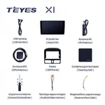 Штатна магнітола Teyes X1 2+32 Gb Honda CR-V 2 2001-2006 5