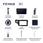 Штатна магнітола Teyes X1 2+32 Gb Honda Jazz 3, Fit 3 GP GK 2013-2020 (A) 10" 3