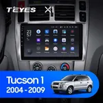 Штатна магнітола Teyes X1 2+32 Gb Hyundai Tucson 1 2004-2009 10"