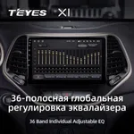 Штатна магнітола Teyes X1 2+32 Gb Jeep Cherokee 5 KL 2014-2018 10" 4