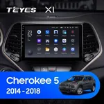 Штатна магнітола Teyes X1 2+32 Gb Jeep Cherokee 5 KL 2014-2018 10"