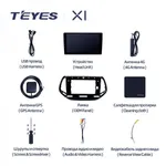 Штатна магнітола Teyes X1 2+32 Gb Jeep Compass 2 MP 2016-2018 10" 2