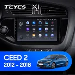 Штатна магнітола Teyes X1 2+32 Gb Kia Ceed 2 JD 2012-2018