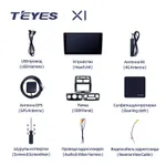Штатная магнитола Teyes X1 2+32 Gb Kia Sportage 2 2007-2009 2