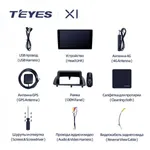 Штатна магнітола Teyes X1 2+32 Gb Lexus CT CT200 CT200h 2010-2018 2