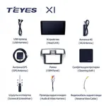 Штатна магнітола Teyes X1 2+32 Gb Lexus ES250 ES300 ES330 2001-2006 2