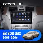 Штатна магнітола Teyes X1 2+32 Gb Lexus ES250 ES300 ES330 2001-2006