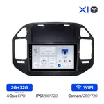 Штатна магнітола Teyes X1 2+32 Gb Mitsubishi Pajero 3 V70 V60 1999-2006 (BLACK) 5