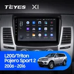 Штатна магнітола Teyes X1 2+32 Gb Mitsubishi Pajero Sport 2 L200 Triton 2008-2016