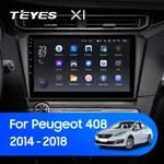 Штатная магнитола Teyes X1 2+32 Gb Peugeot 408 2014-2018