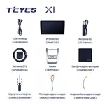 Штатна магнітола Teyes X1 2+32 Gb Renault Logan 1 Sandero Lada Lergus largus Dacia 2010-2015 2
