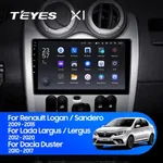Штатна магнітола Teyes X1 2+32 Gb Renault Logan 1 Sandero Lada Lergus largus Dacia 2010-2015