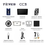 Штатна магнітола Teyes X1 2+32 Gb Toyota Camry 6 XV 40 50 2006-2011 2