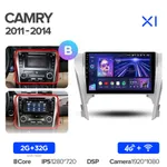 Штатна магнітола Teyes X1 2+32 Gb Toyota Camry 7 XV 50 55 2011-2014 (B) 2