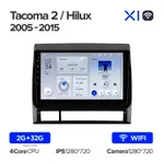 Штатная магнитола Teyes X1 2+32 Gb Toyota Tacoma 2 N200, Hilux 2005-2015