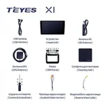 Штатная магнитола Teyes X1 2+32 Gb Volkswagen Touareg FL NF 2010-2018 2