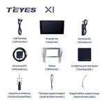 Штатна магнітола Teyes X1 2+32 Gb Wi-Fi для Toyota Camry 7 XV 50 55 2014-2017 (A) 10" 5