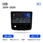 Штатна магнітола Teyes X1 2+32 Gb Wi-Fi Great Wall Haval H9 2014-2020 (A) 10" 3