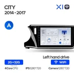 Штатная магнитола Teyes X1 2+32 Gb Wi-Fi Honda City 2014-2017 (B) 2