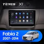 Штатная магнитола Teyes X1 2+32 Gb Wi-Fi Skoda Fabia 2 2007-2014