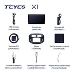 Штатна магнітола Teyes X1 2+32 Gb Wi-Fi Toyota RAV4 3 XA30 2005-2013 10" 4