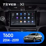 Штатная магнитола Teyes X1 2+32 Gb Zotye T600 2014-2019
