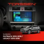 Штатна магнітола Torssen 2K Subaru Outback 15-18 /Legacy 15-18 F98256 4G Carplay DSP