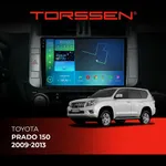 Штатна магнітола Torssen 2K Toyota Prado 150 2009-2013 FL9 4+64Gb 4G Carplay DSP