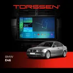 Штатна магнітола Torssen BMW 3 e46 FL9 4+64Gb 4G Carplay DSP
