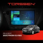 Штатна магнітола Torssen Peugeot 301/Citroen Elysee NF9 Carplay 