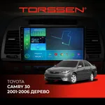 Штатна магнітола Torssen Toyota Camry 30 01-06 дерево NF9 Carplay