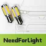 Автомобільні LED лампи NFL Flame 1156 Amber (2 шт.)
