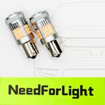 Автомобільні LED лампи NFL Flash 1156 Amber (2 шт.)