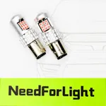 Автомобильные LED лампы NFL Shine 1157 Red (2 шт.)