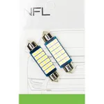Автомобільні LED лампи NFL Shine C10W 39 mm White (2 шт.)