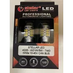 LED лампа Stellar 4G33 7443 W21 W5W 10-40V CanBus белая