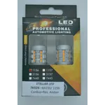 LED лампа STELLAR 7KG26 1156 P21W BA15S жовта 5