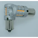 LED лампа STELLAR 7KG26 1156 P21W BA15S жовта