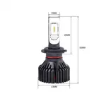 LED лампи STELLAR T8 H7 (2 шт.) 3
