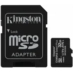 Карта пам'яті MicroSDHC 32GB UHS-I Class 10 Kingston Canvas Select Plus