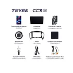 Штатна магнітола Teyes CC3 2k 4+32 Gb Nissan Juke 2010-2020 (A) 7