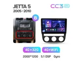 Штатна магнітола Teyes CC3 2k 4+32 Gb Volkswagen Jetta 5, Golf 5 2005-2010 (B) 10" 6