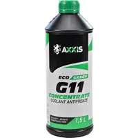 Антифриз AXXIS GREEN концентрат G11 (-80C) 1,5 л
