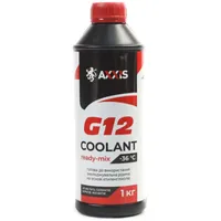 Антифриз AXXIS RED G12 Сoolant Ready-Mix -36°C 1 кг