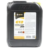 Антифриз AXXIS YELLOW G12 Сoolant Ready-Mix -36°C 5 кг