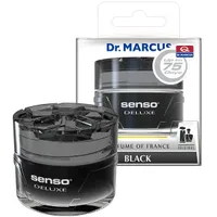 Ароматизатор Dr. Marcus Senso Delux Black (Черный) 50 мл гель на приборную панель