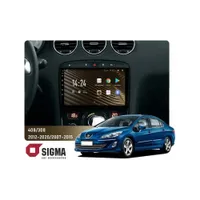Штатна магнітола Sigma S9432 4+32 Gb Peugeot 408 1 T7 2012-2020, 308 2007-2015 9"