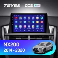 Штатна магнітола Teyes CC2 PLUS 3+32 Gb Lexus NX200 Z10 NX 200 (0 Din) 2014-2020