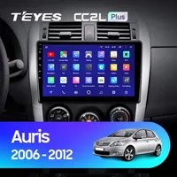 Штатна магнітола Teyes CC2 PLUS 3+32 Gb Toyota Auris 1 E150 (0 Din) 2006-2012 10"