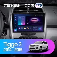 Штатная магнитола Teyes CC3 2k 3+32 Gb Chery Tiggo 3 2014-2015